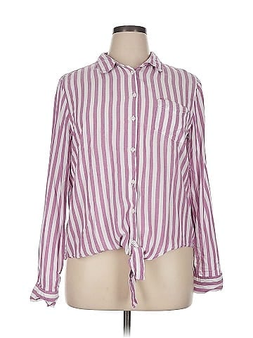 Velvet Heart Long Sleeve Button-Down Shirt (view 1)