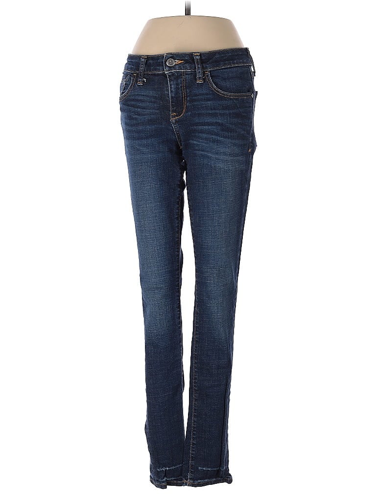 Pre-owned Pilcro And The Letterpress Jeans In Blue