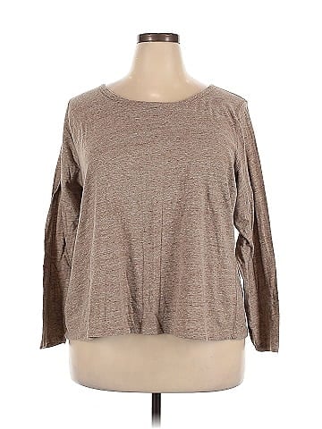 a.n.a. A New Approach 3/4 Sleeve T-Shirt (view 1)