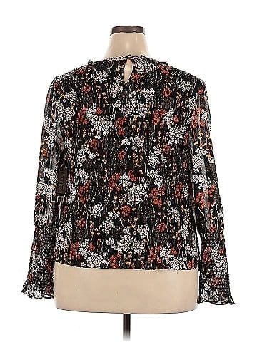Terra & Sky Long Sleeve Blouse (view 2)