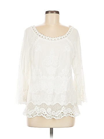 Democracy 3/4 Sleeve Blouse (view 1)