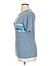 Mara Hoffman Blue Short Sleeve T-Shirt Size XL - photo 4