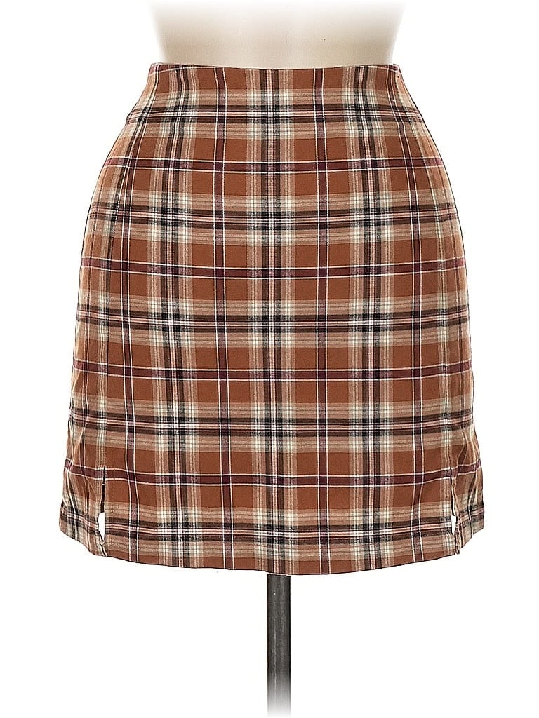 Pre-owned John Galt Casual Skirt In Brown