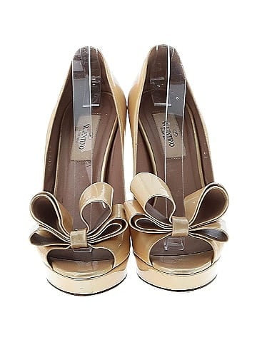Valentino Garavani Patent Leather Bow Heels (view 2)