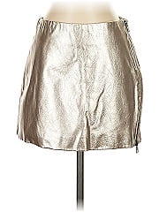 Future Collective Faux Leather Skirt