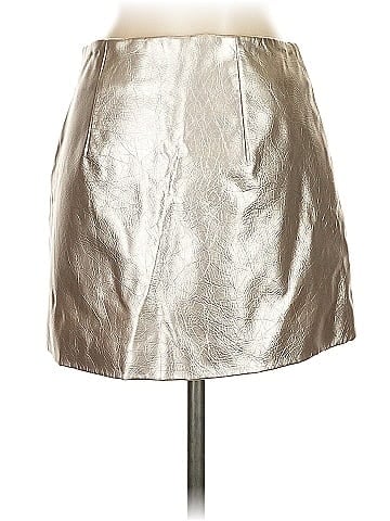 Future Collective Faux Leather Skirt (view 2)
