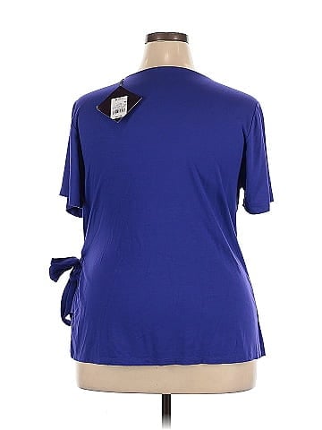 Ava & Viv Short Sleeve Blouse (view 2)