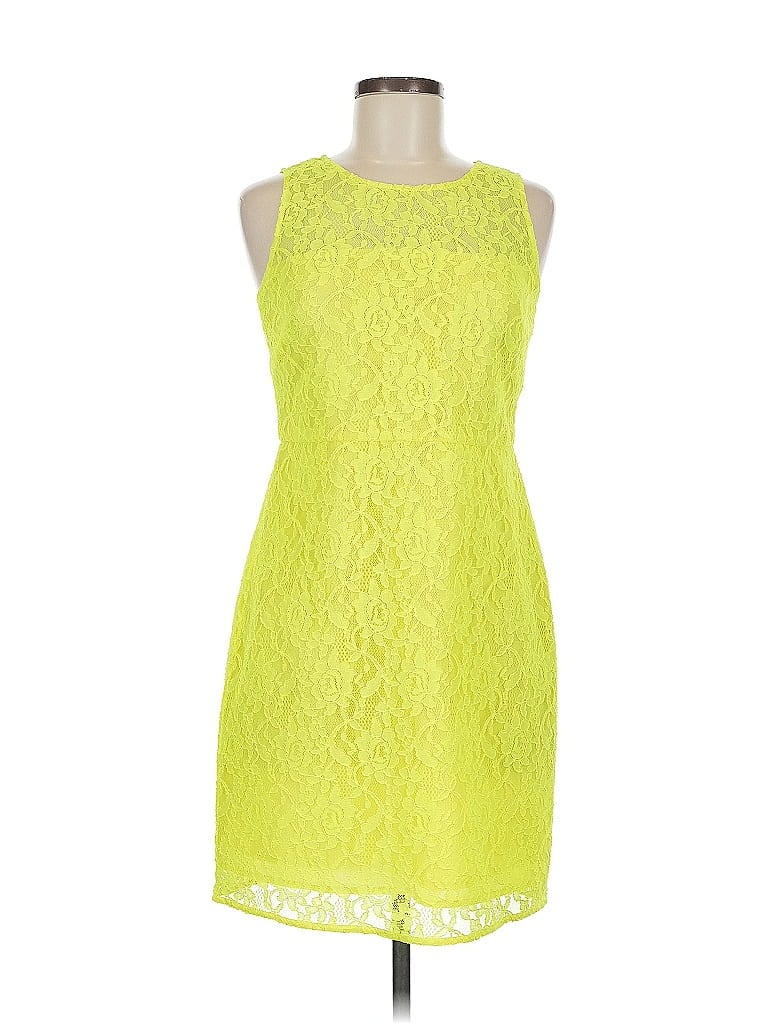 Pre-owned J.crew Factory Store Cocktail Dress In Yellow