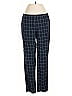 J.Jill Plaid Blue Casual Pants Size 5 - photo 1