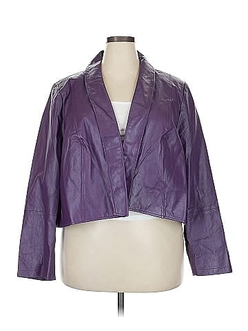 Jessica London Leather Jacket (view 1)