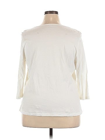 Talbots Outlet 3/4 Sleeve Top (view 2)