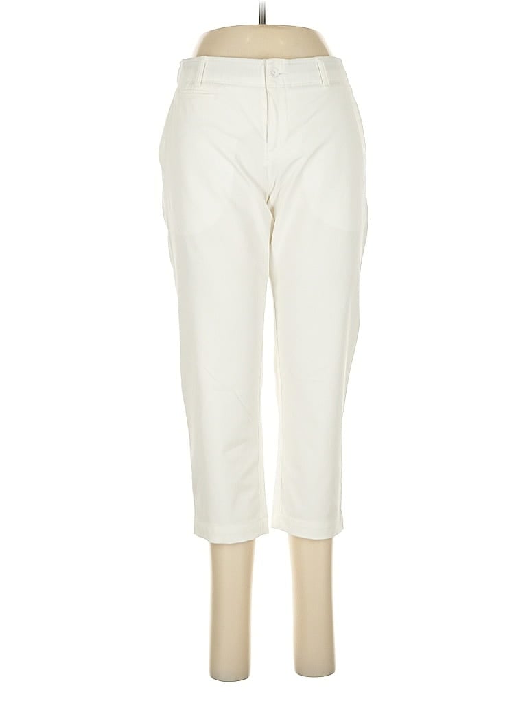 Pre-owned Under Armour Casual Pants In White