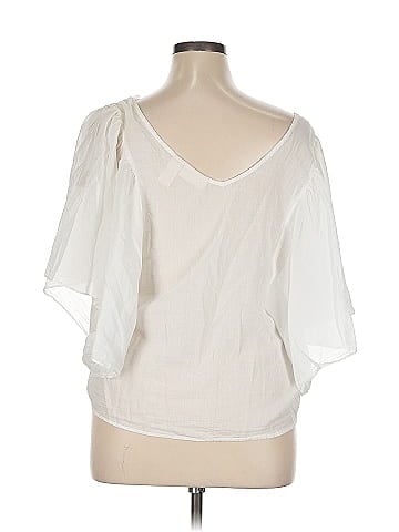 DKNY Jeans Short Sleeve Blouse (view 2)