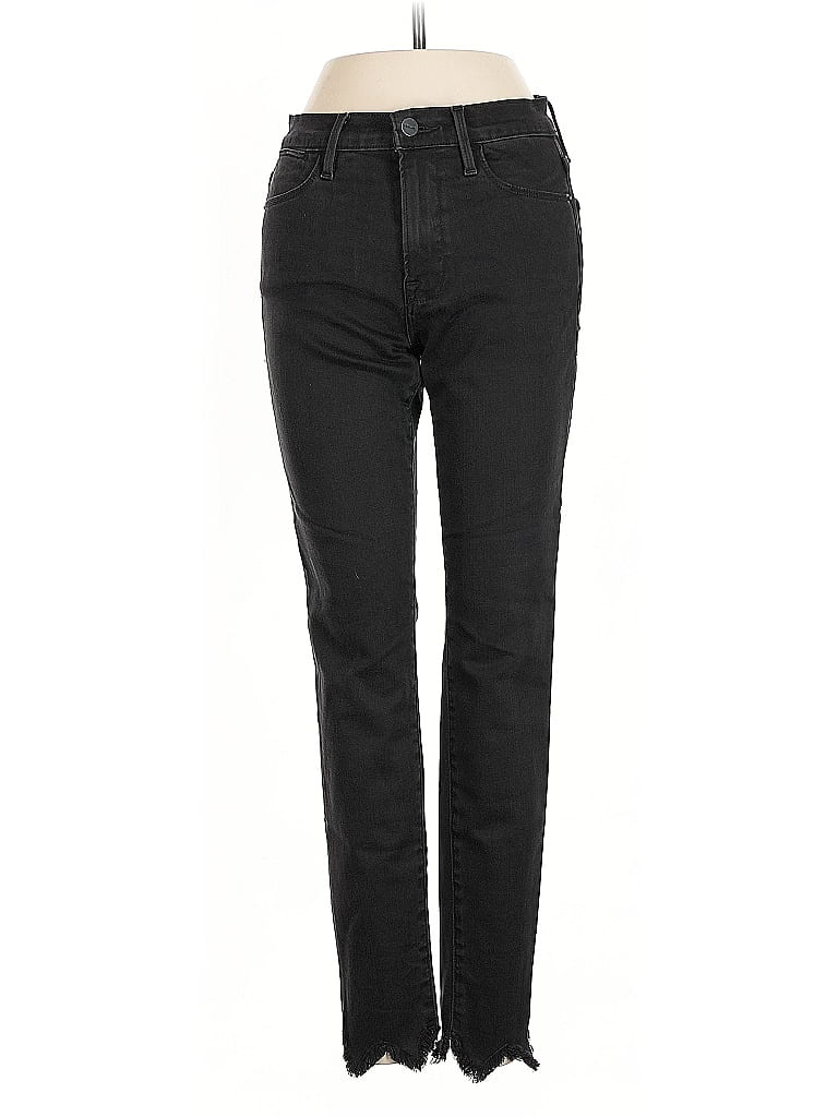 FRAME Denim Solid Black Jeans Size 27 waist - photo 1