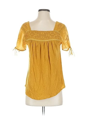 Lucky Brand Short Sleeve Blouse (view 1)