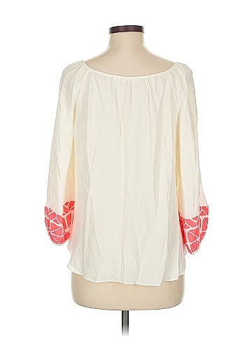 Alice & Trixie 3/4 Sleeve Silk Top (view 2)