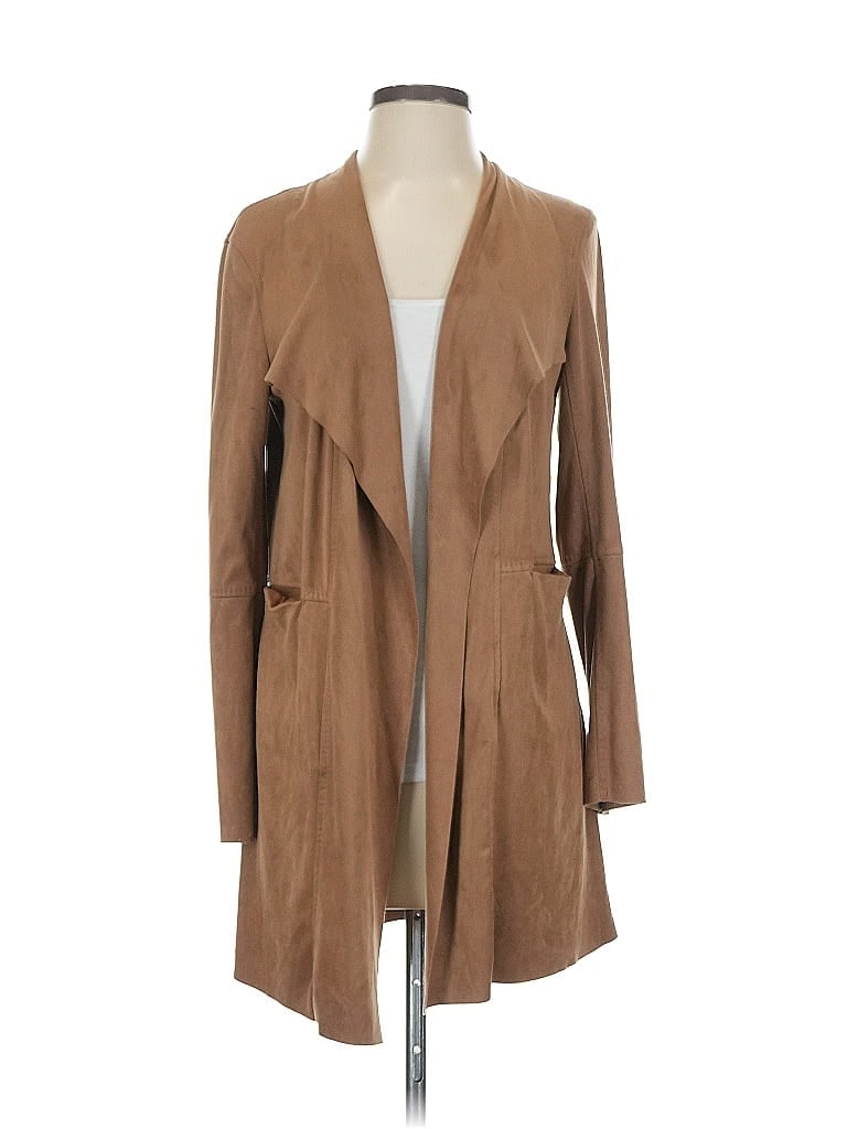 Pre-owned Max Studio Cardigan Sweater In Brown