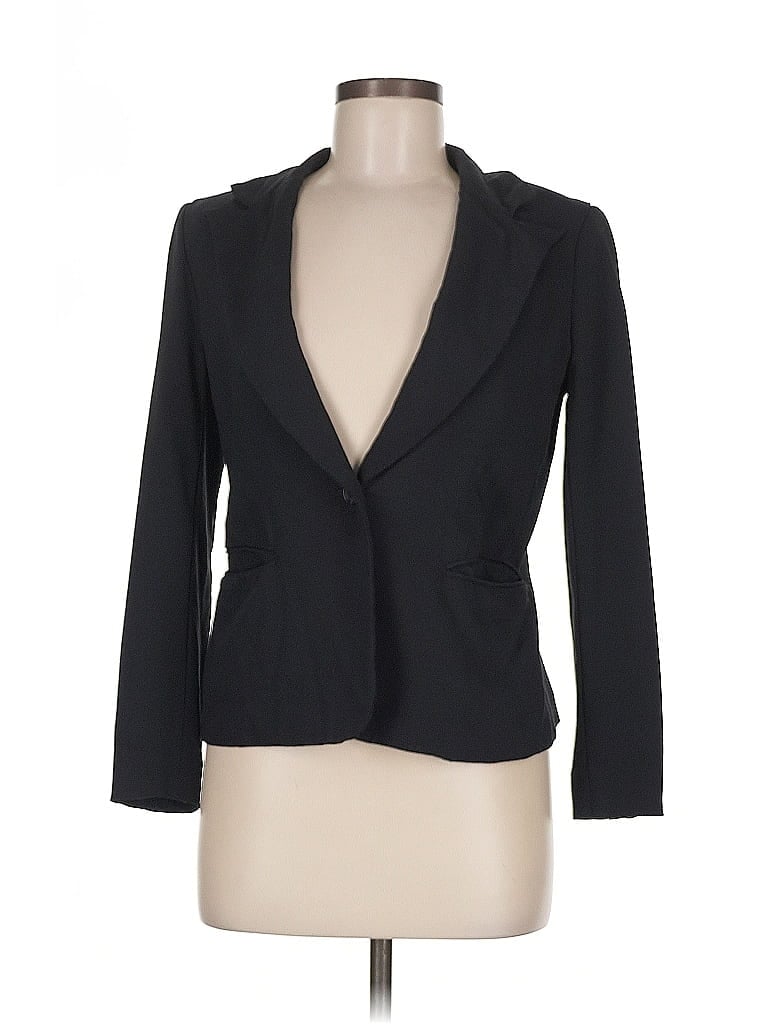 Pre-owned Elizabeth And James Blazer Jacket In Black