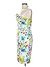 David Meister Tropical White Cocktail Dress Size 6 - photo 4