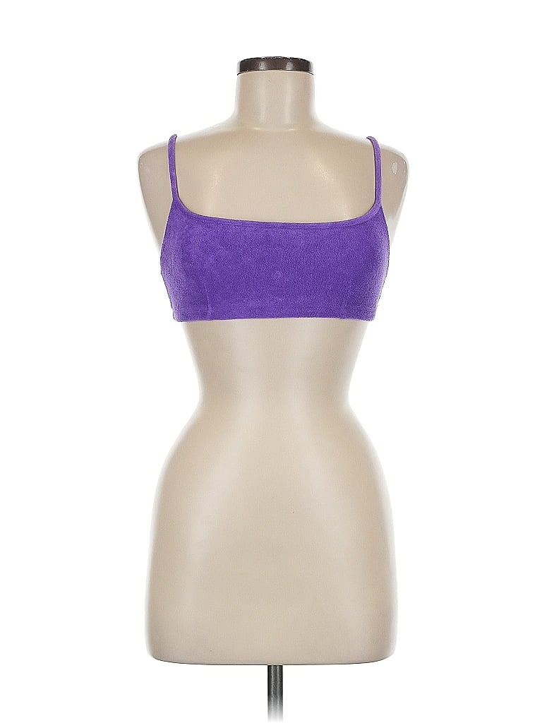 Pre-owned Danielle Bernstein Sports Bra In Purple