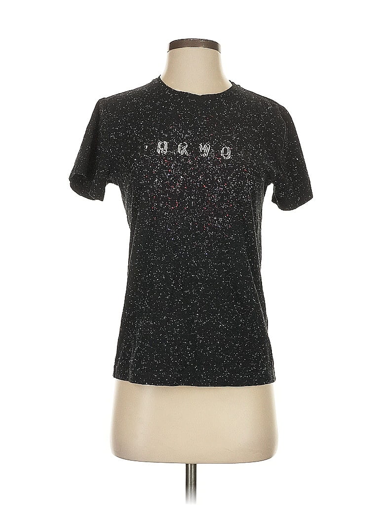Pre-owned Carven Short Sleeve T-shirt In Black