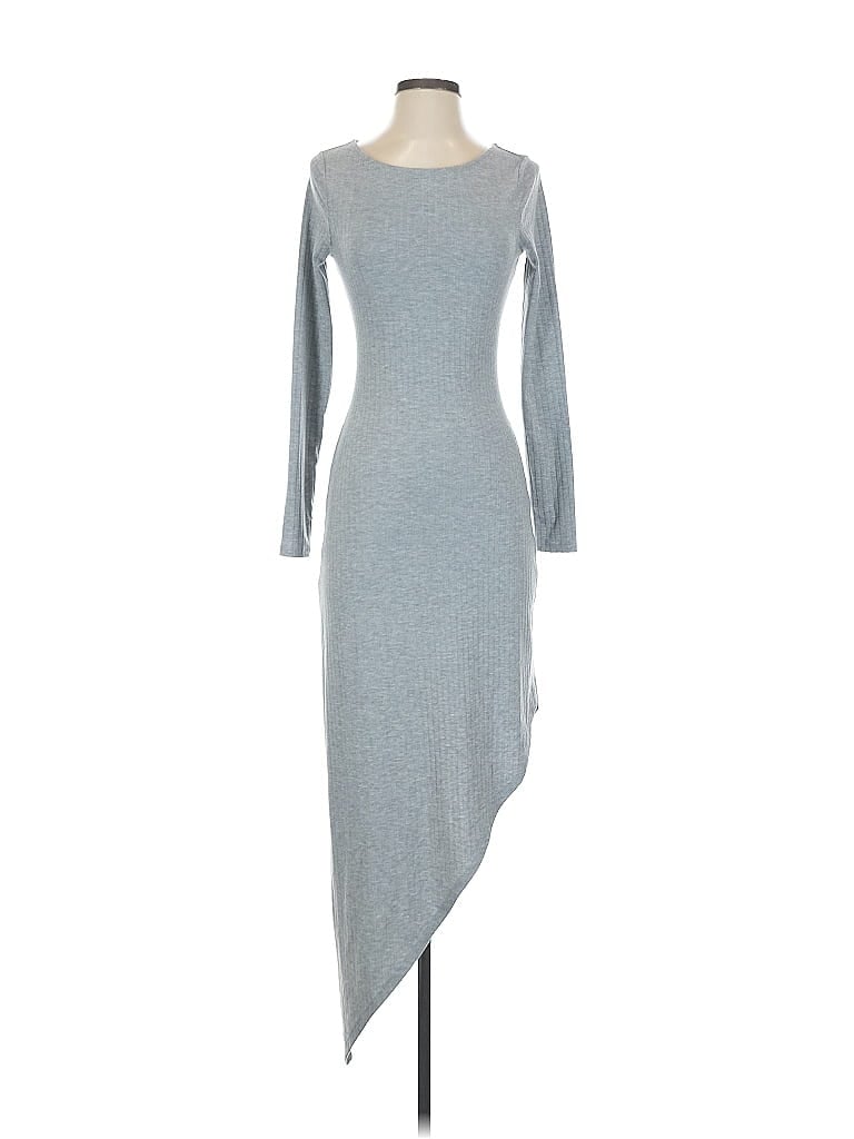 Pre-owned Venus Casual Dress In Gray