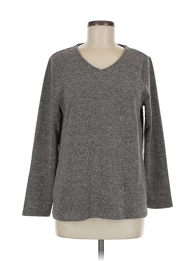 Click to view more detailed imagery on our partner's website Pre-owned Chico's Pullover Sweater In Gray