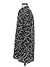 Equipment Print Gray Blue Casual Dress Size S - photo 5