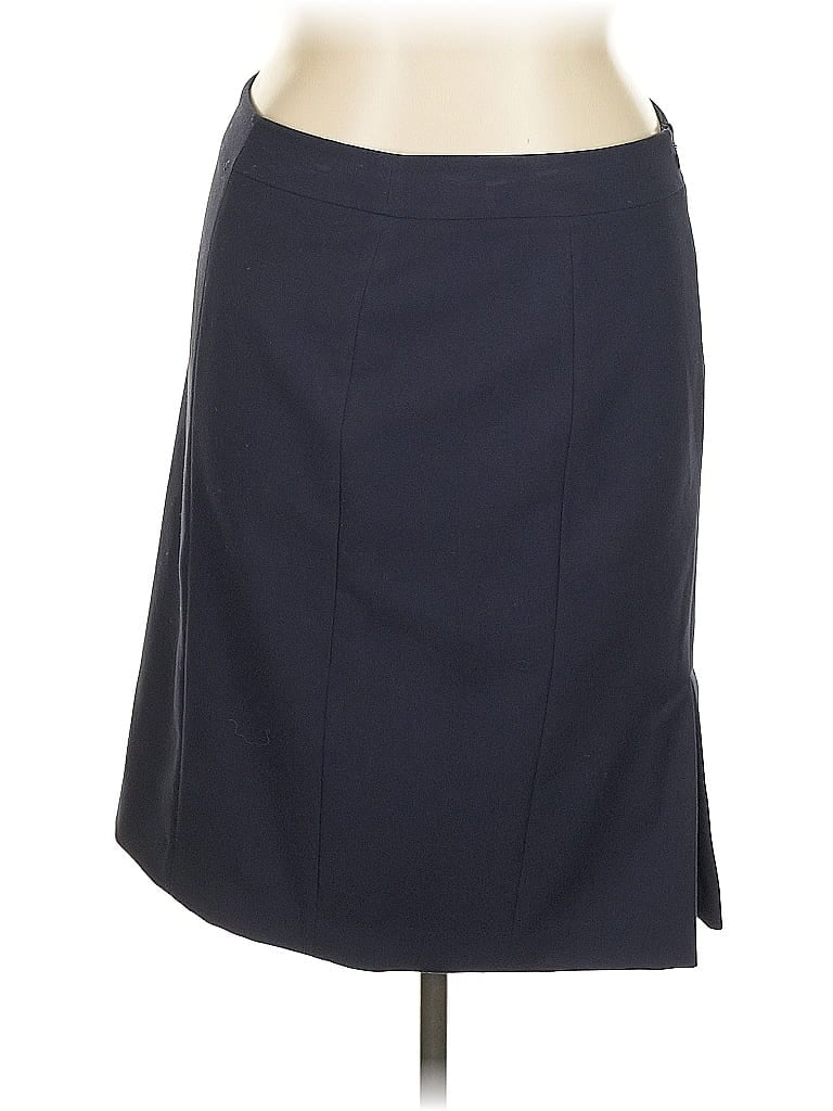 Pre-owned Talbots Formal Skirt In Blue
