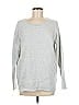 Ellen Tracy Silver Pullover Sweater Size M - photo 1