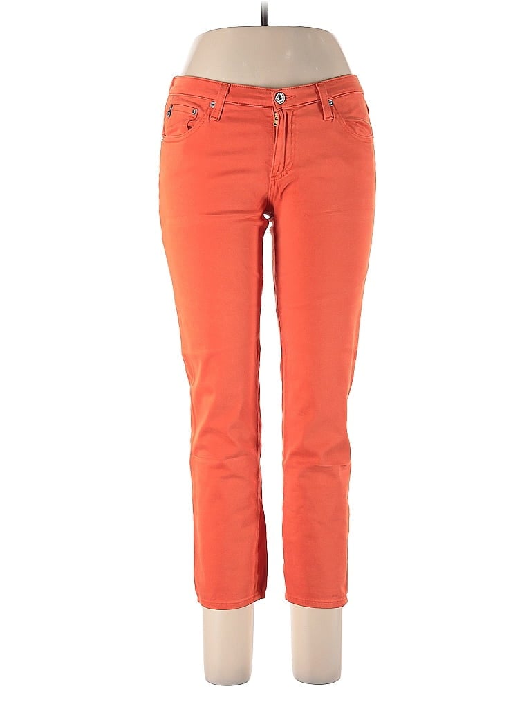 Pre-owned Adriano Goldschmied Casual Pants In Orange