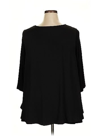 Jessica London 3/4 Sleeve Top (view 2)