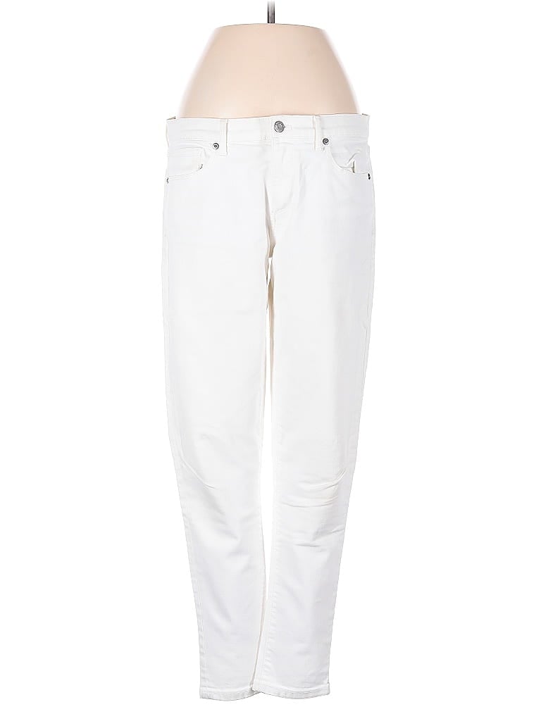 Pre-owned Banana Republic Jeans In White