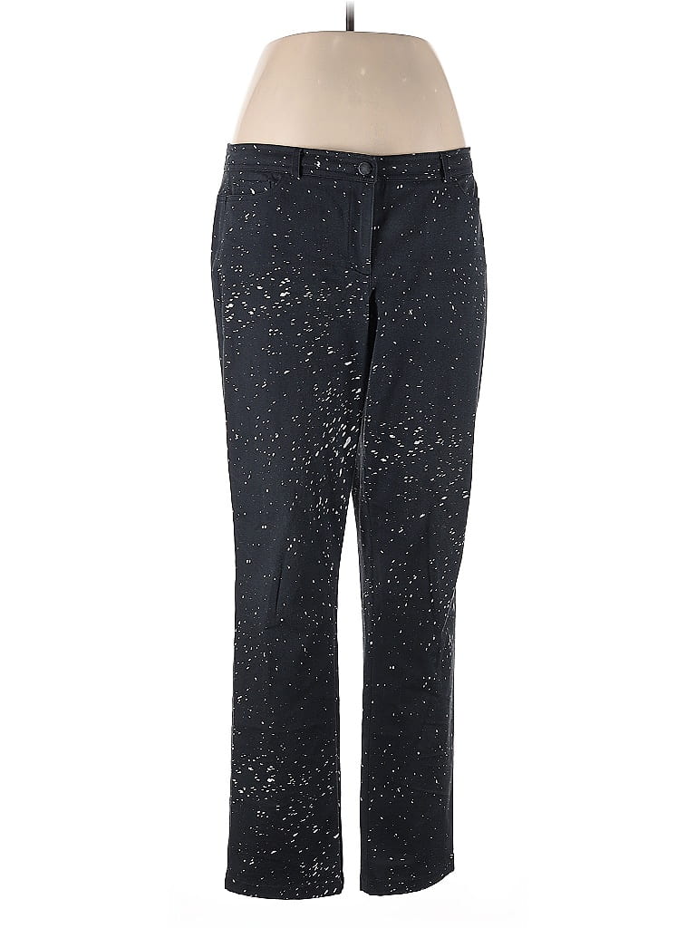 Worth New York Polka Dots Silver Jeggings Size 12 - photo 1