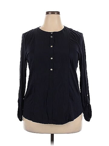 Ann Taylor Long Sleeve Blouse (view 1)