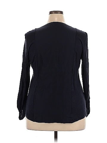 Ann Taylor Long Sleeve Blouse (view 2)