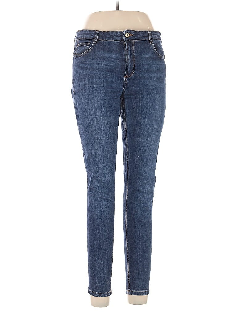 Trafaluc by Zara Blue Jeans Size 12 - photo 1