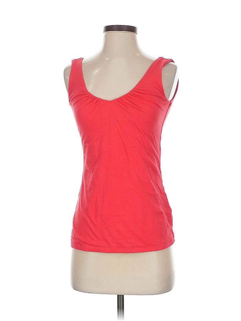 CABI Pre-owned Sleeveless Top Red Scoop Neck Tops