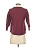 J.Crew Factory Store Solid Burgundy Pullover Sweater Size S - photo 2