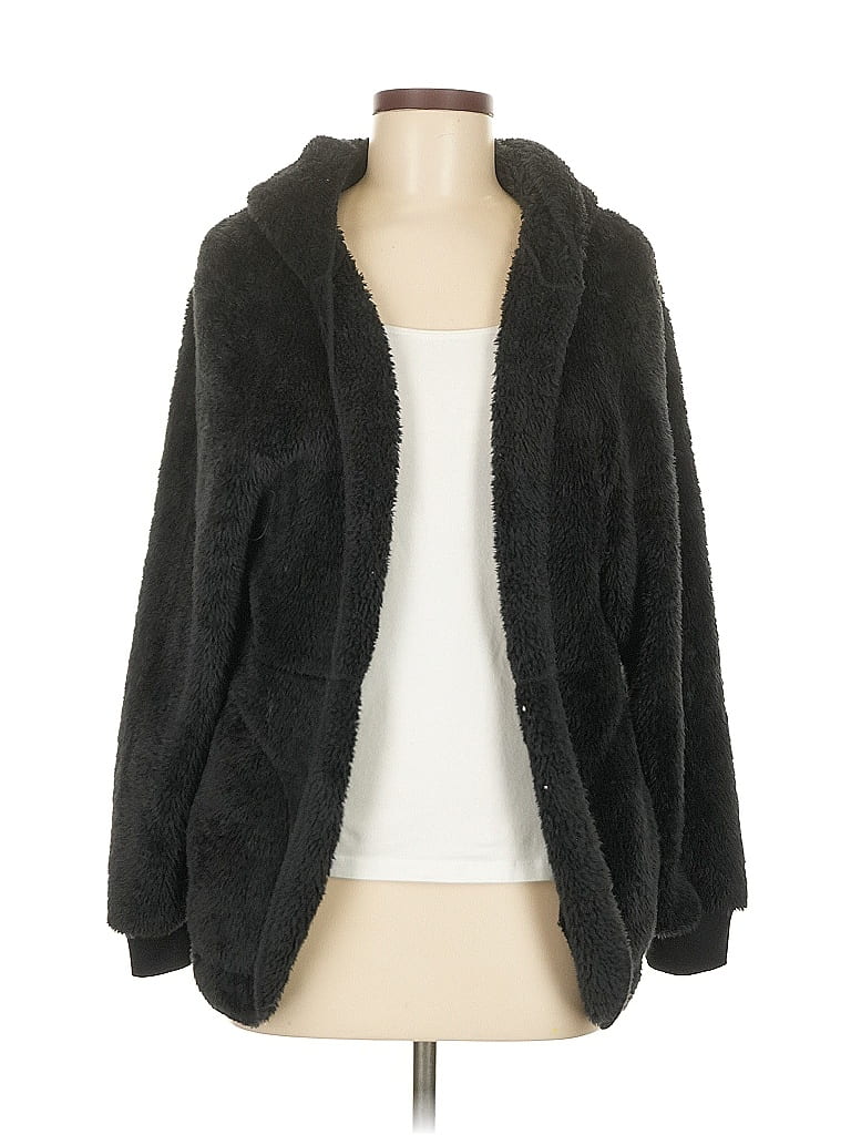 Pre-owned Love Tree Cardigan Sweater In Black