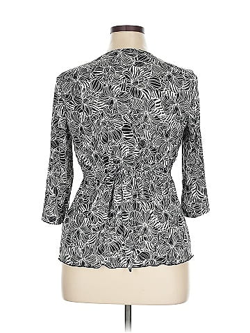 Christopher & Banks 3/4 Sleeve Top (view 2)