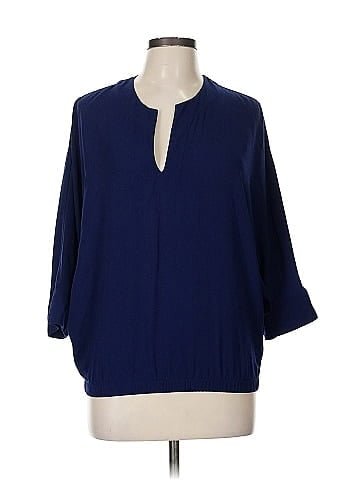 Derek Lam Collective 3/4 Sleeve Blouse (view 1)