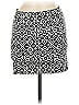 Divided by H&M Print Black Casual Skirt Size 6 - photo 1