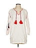 Sensi Studio White 3/4 Sleeve Blouse Size S - photo 1