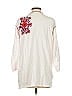 Sensi Studio White 3/4 Sleeve Blouse Size S - photo 2