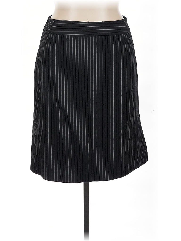Pre-owned Merona Formal Skirt In Black
