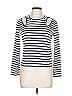 A.L.C. 100% Cotton Ivory Long Sleeve Turtleneck Size L - photo 1