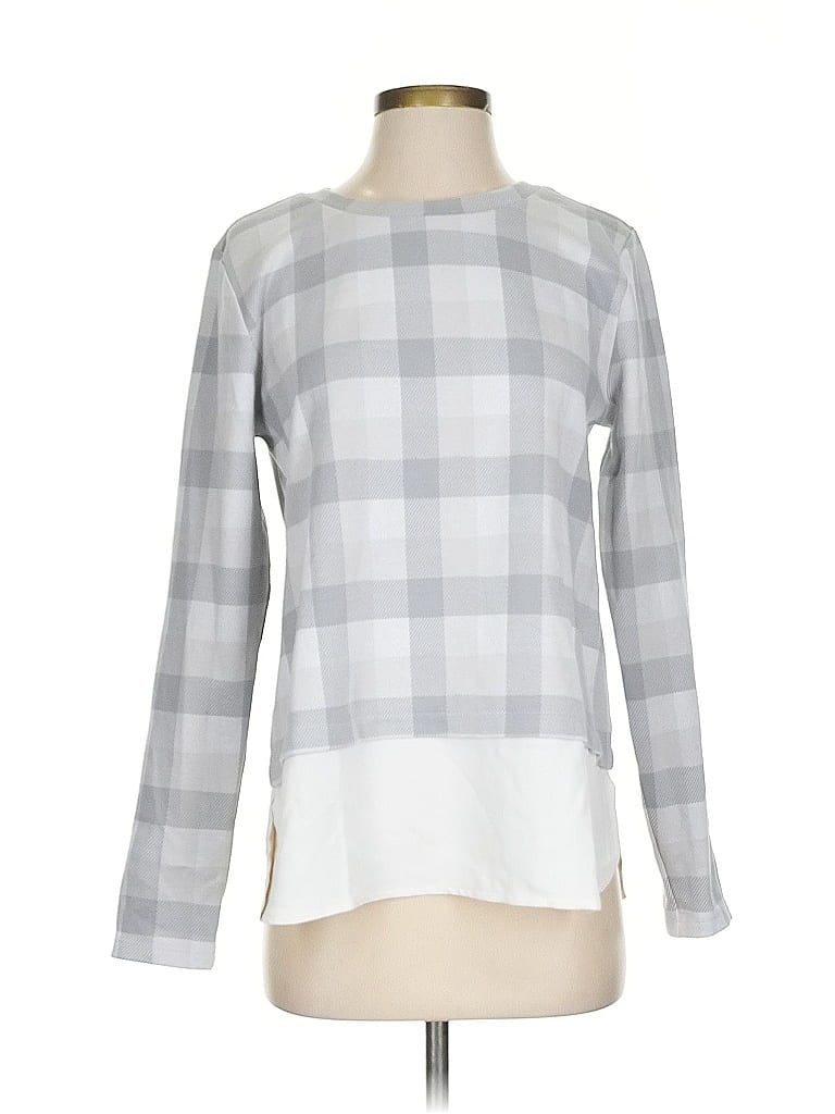 Pre-owned Ann Taylor Pullover Sweater In Gray