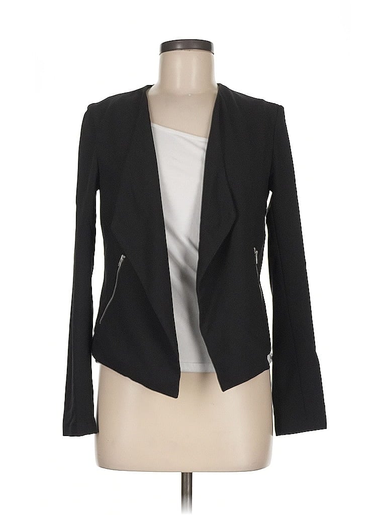 Pre-owned Divided By H&m Blazer Jacket In Black