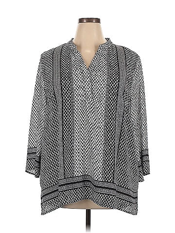 Norm Thompson 3/4 Sleeve Blouse (view 1)